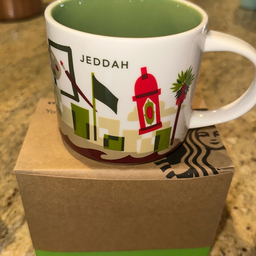 Jeddah Starbucks mug, New with box
